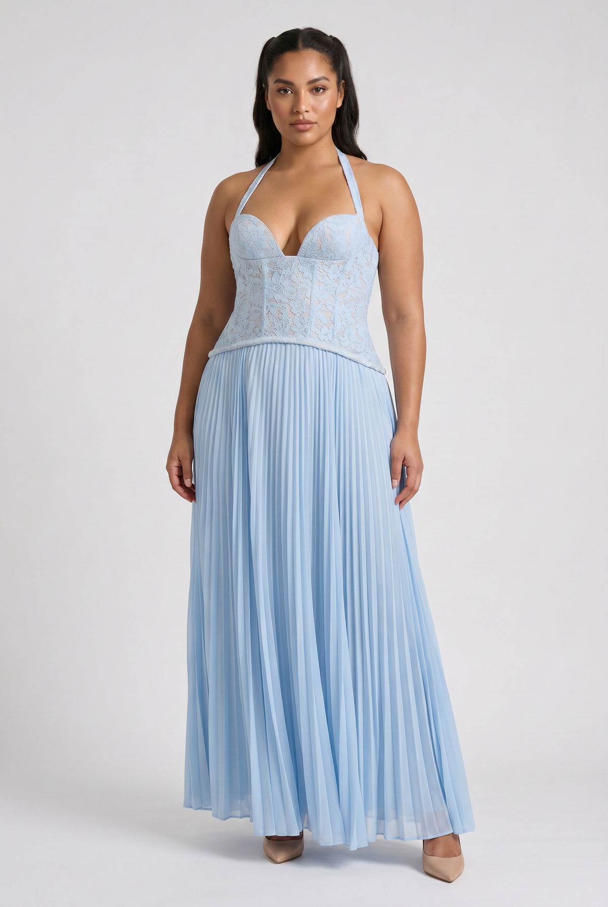 Vestido Abril de Encaje