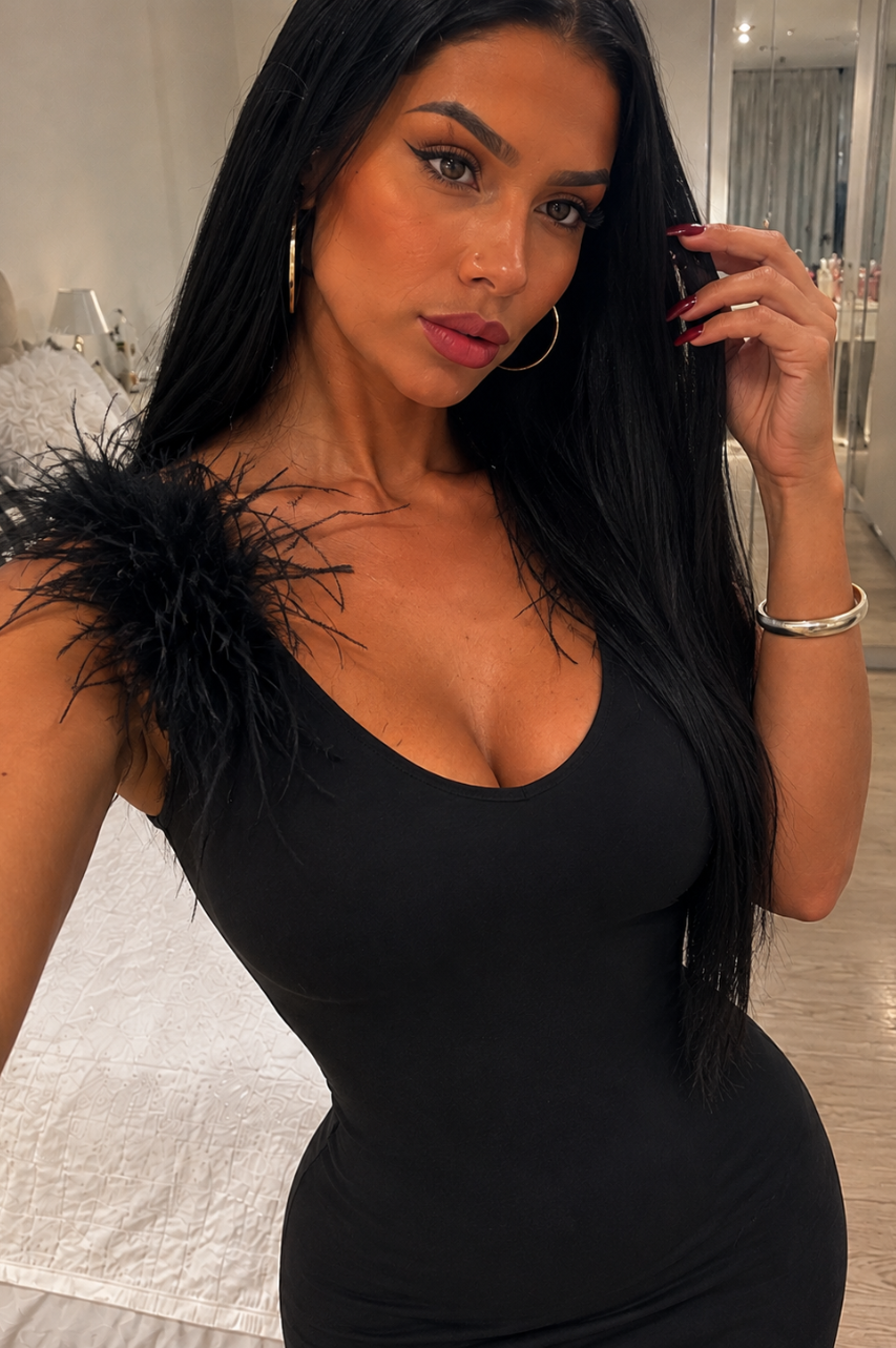 Vestido Mini Selene Negro