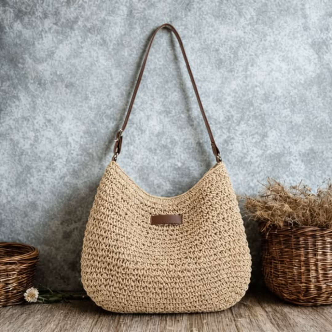 Bolso de Hombro Audrey Trenzado