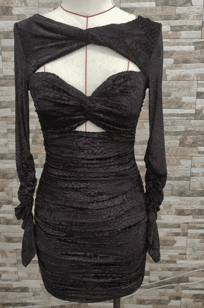 Vestido Corto Gemma Negro