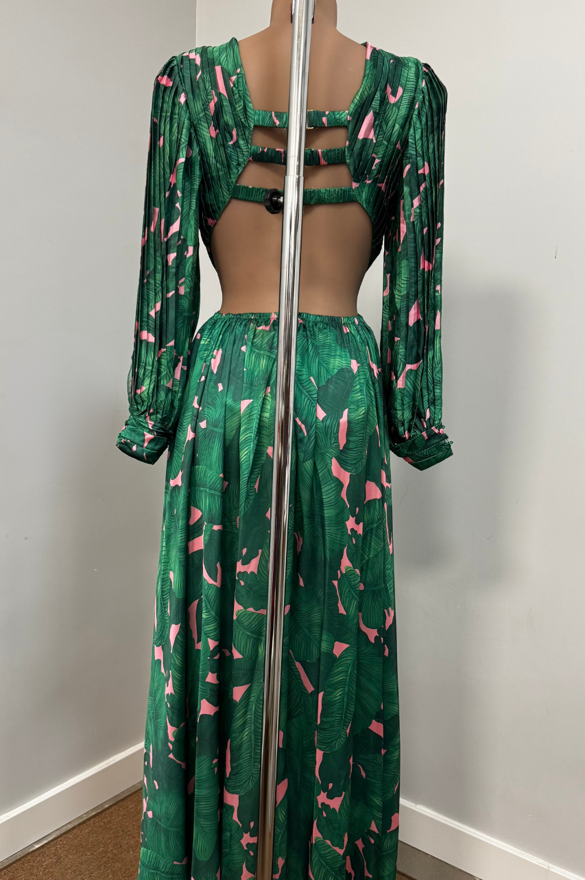 Vestido Largo Filomena con Body Incorporado