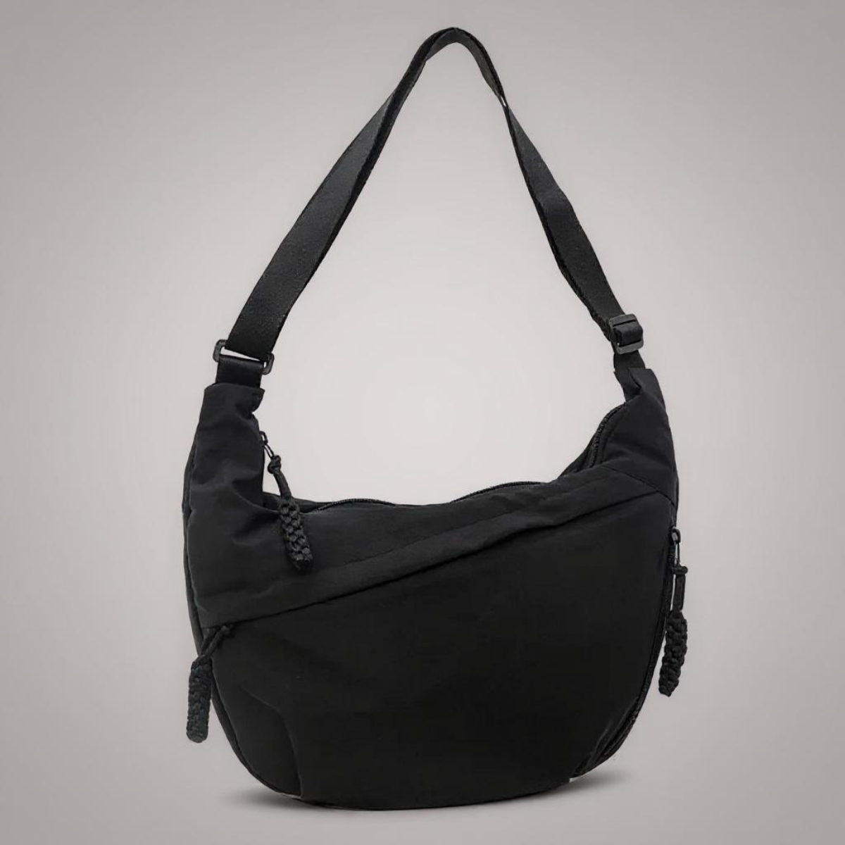 Bolso Media Luna Negro