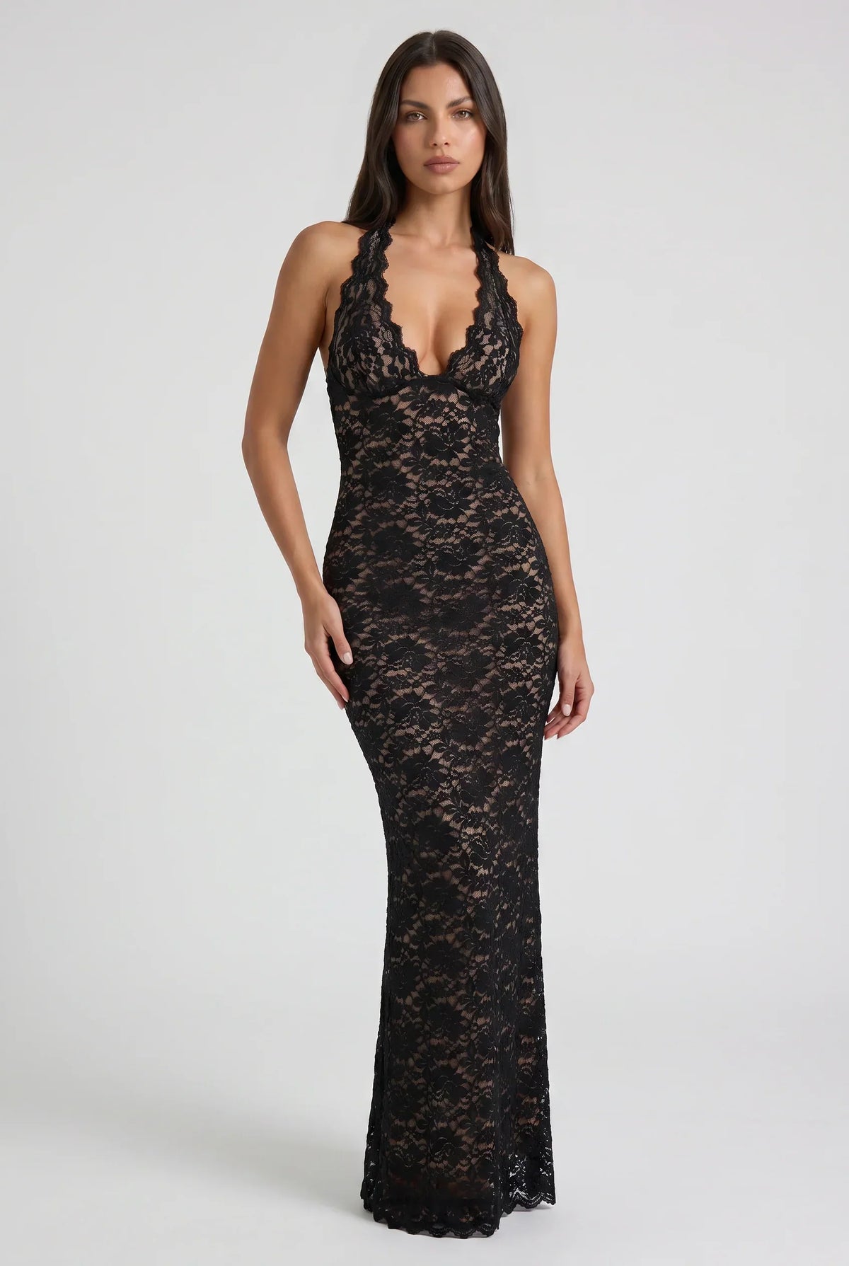Vestido Largo Vivienne Negro