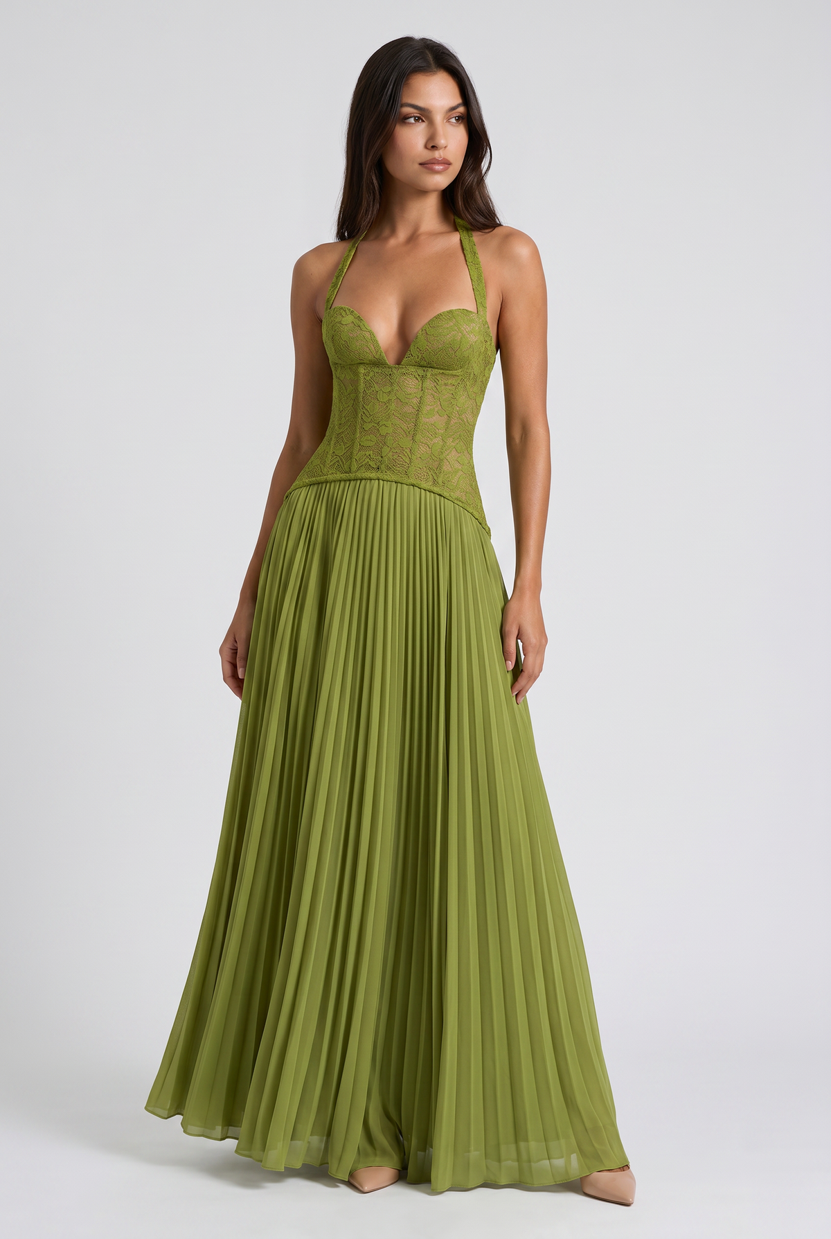 Vestido Abril de Encaje