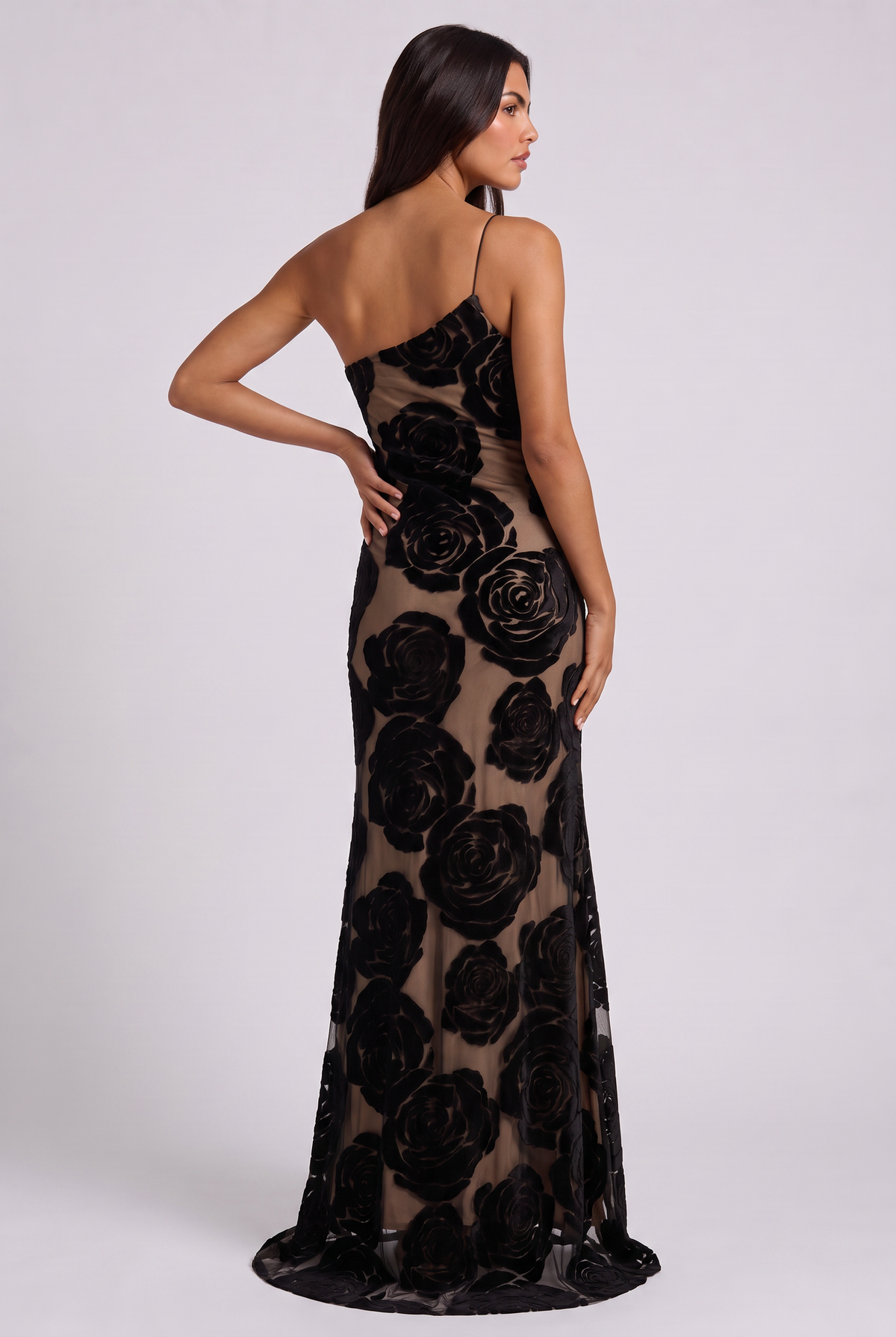 Vestido Largo Marcella Negro