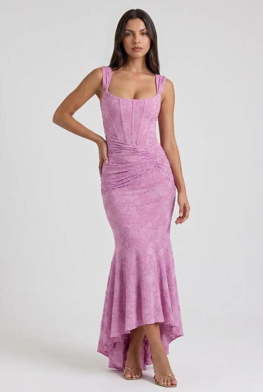 Vestido Sirena Alessia de Encaje