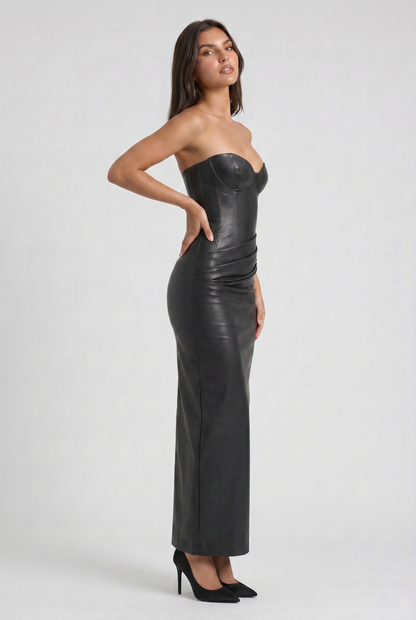 Vestido Midi Vanessa Negro