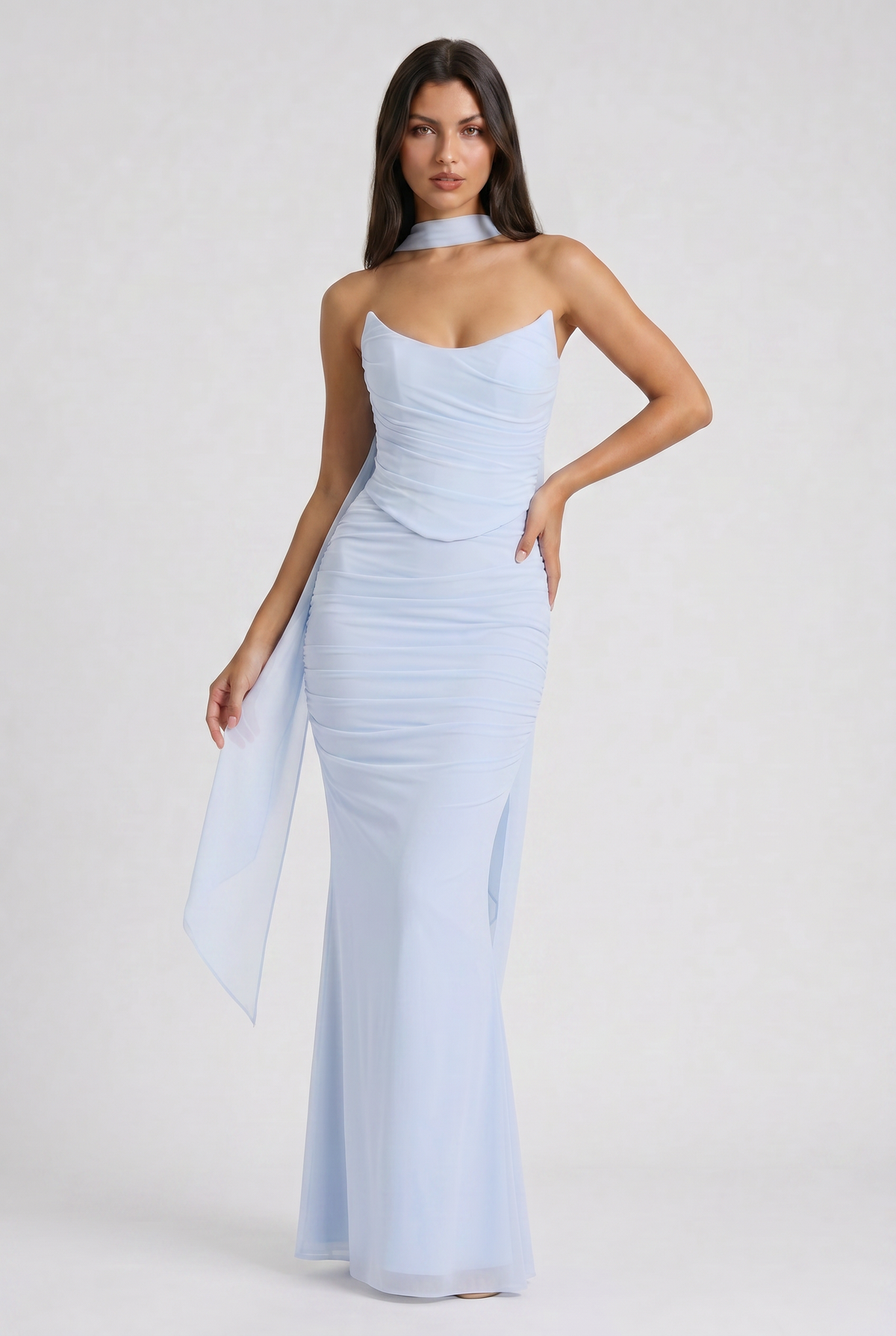 Conjunto Malu Azul Bebé 3 Piezas
