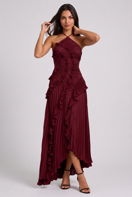Vestido Nerea con Volantes