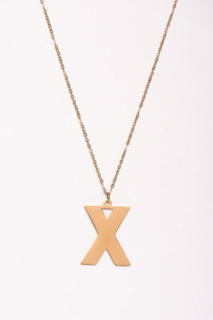 Collar Inicial XL