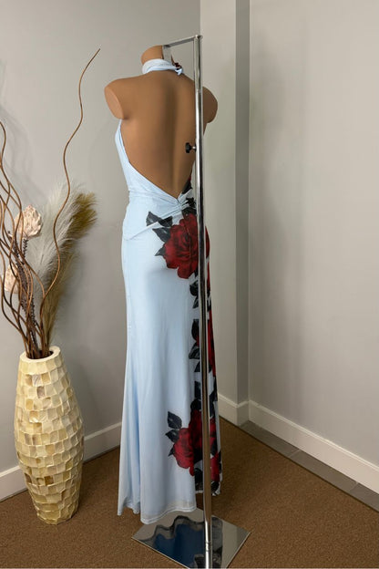 Vestido Largo Amaia Estampado