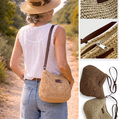 Bolso de Hombro Audrey Trenzado