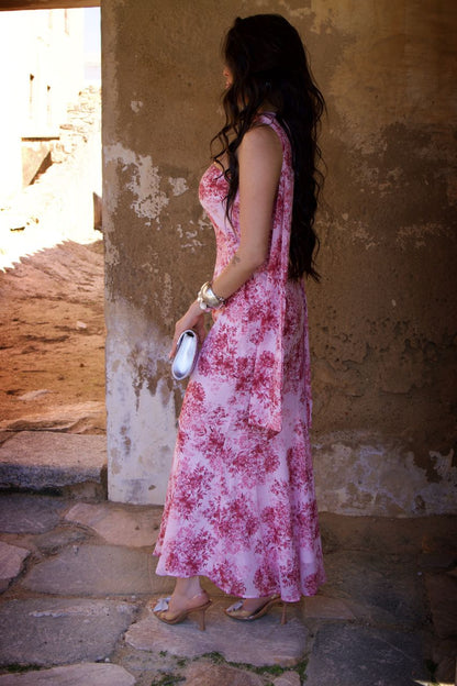 Vestido Largo Vanessa Estampado