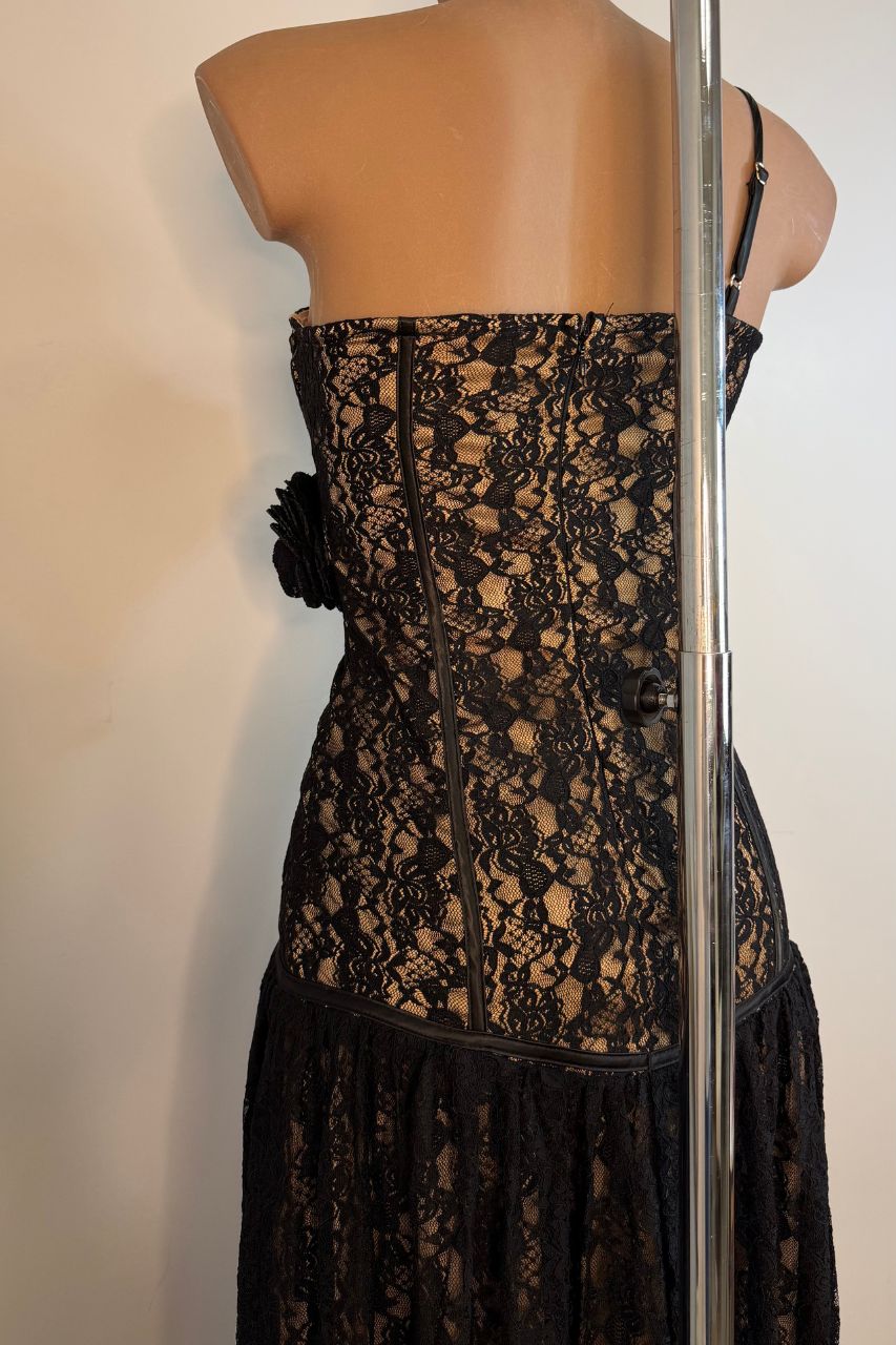 Vestido Largo Tabitha Negro