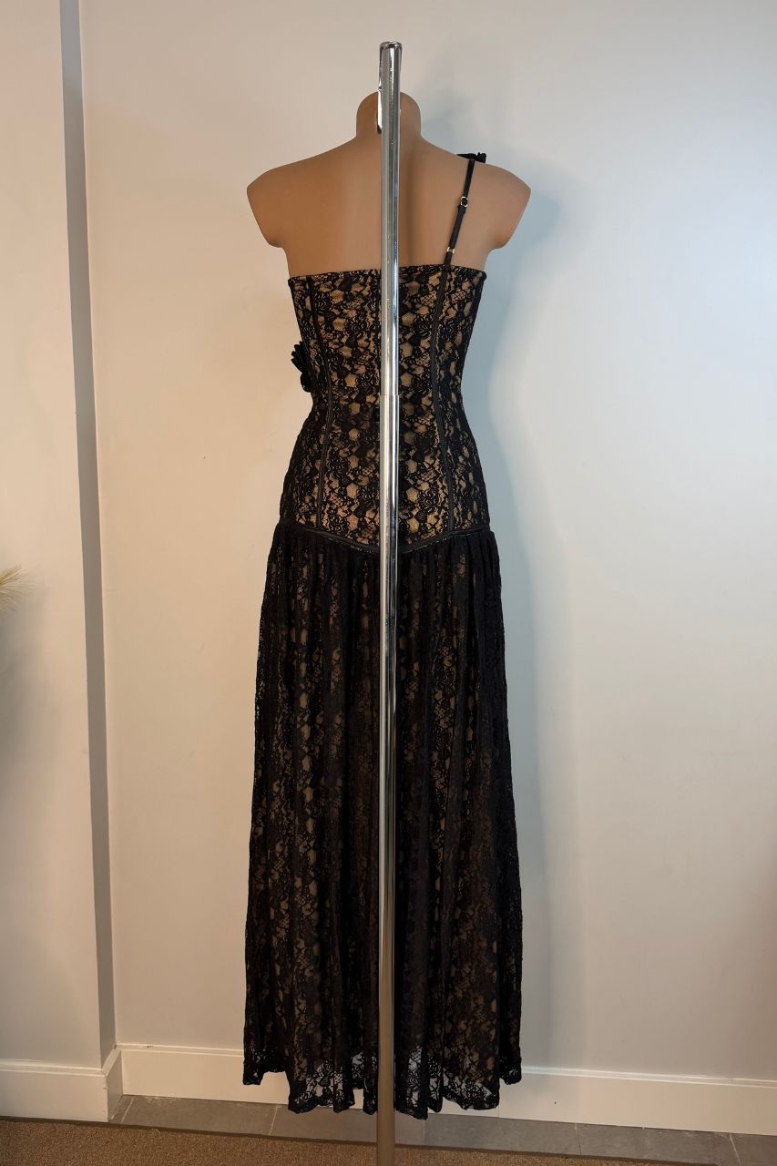 Vestido Largo Tabitha Negro