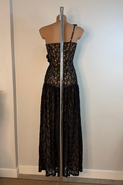 Vestido Largo Tabitha Negro