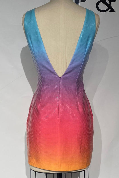 Vestido Corto Zuleima de Lentejuelas